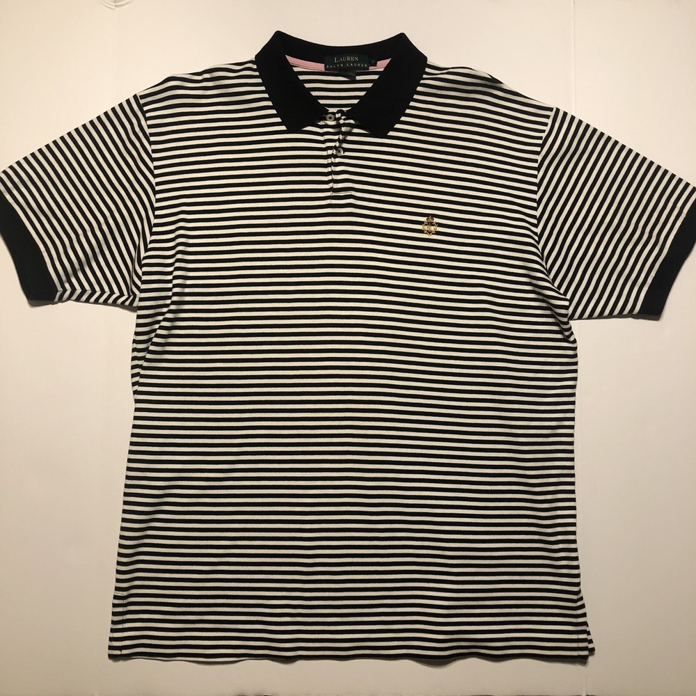 Lauren Ralph Lauren 100% Cotton Polo Crest Logo Men's Size XL